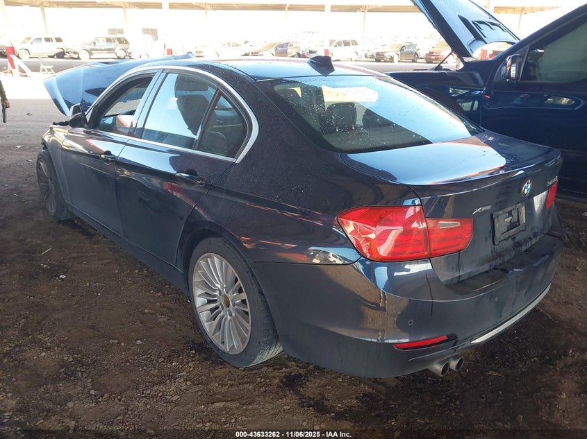 2014 BMW 328I xDrive VIN: WBA3B5C52EP542966 Lot: 43633262