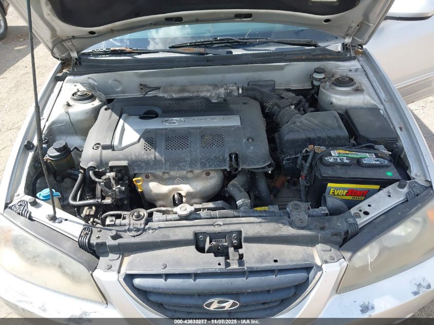 2005 Hyundai Elantra Gls/Gt VIN: KMHDN46D15U096284 Lot: 42606662