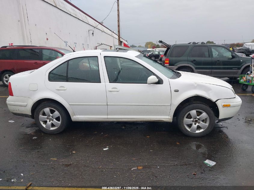 2002 Volkswagen Jetta Gls Tdi VIN: 3VWSP69MX2M187807 Lot: 43633297