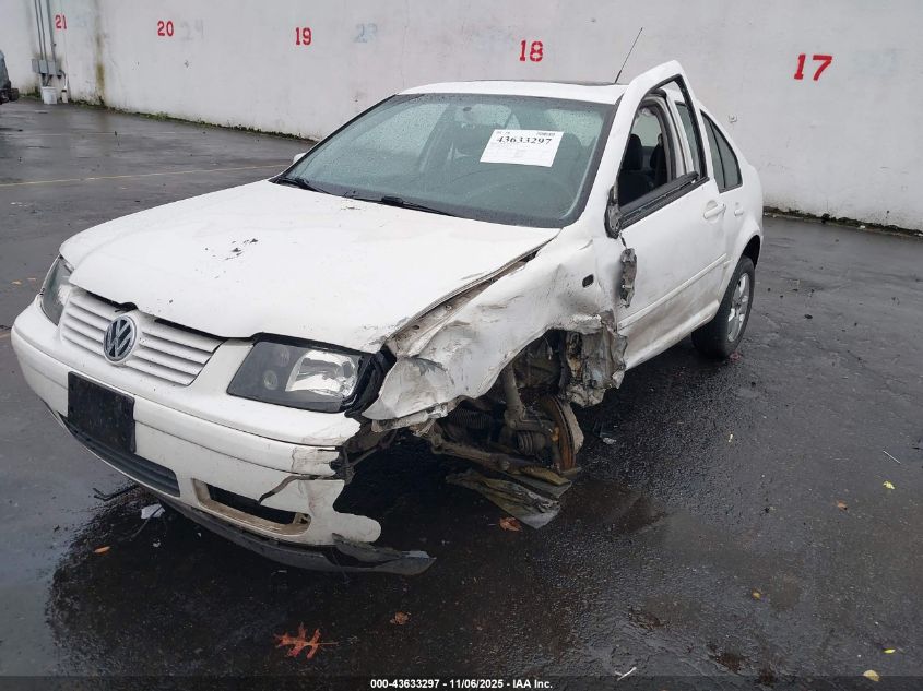 2002 Volkswagen Jetta Gls Tdi VIN: 3VWSP69MX2M187807 Lot: 43633297