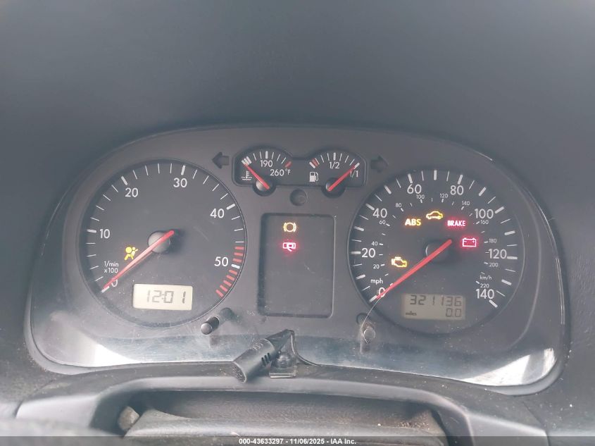 2002 Volkswagen Jetta Gls Tdi VIN: 3VWSP69MX2M187807 Lot: 43633297