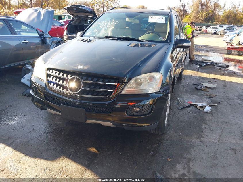 2007 Mercedes-Benz Ml 350 4Matic VIN: 4JGBB86E47A218835 Lot: 43633330