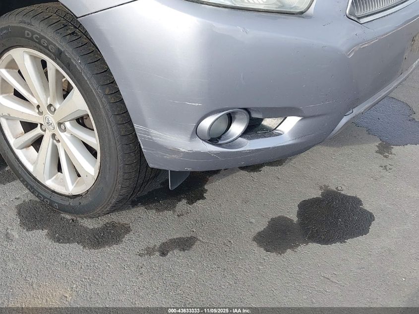 2009 Toyota Highlander Hybrid Limited VIN: JTEEW44A092030434 Lot: 43633333