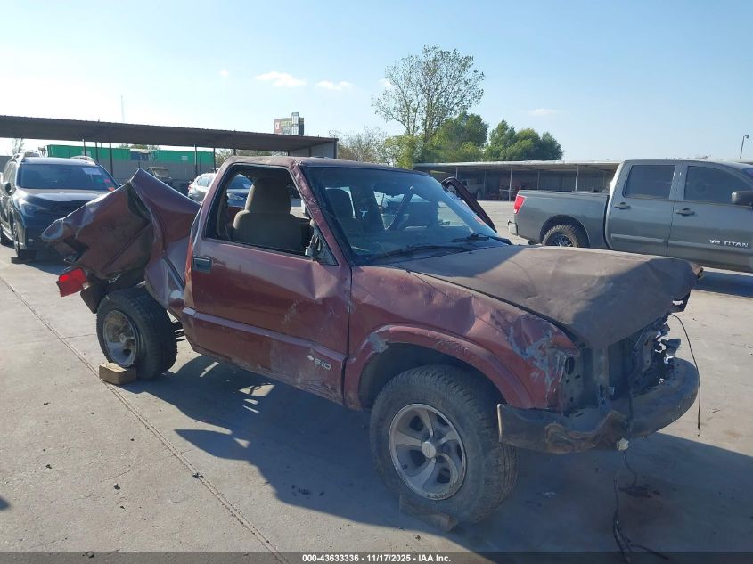 1998 Chevrolet S-10 Ls Fleetside
