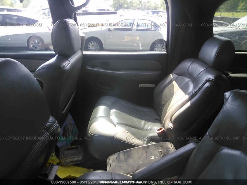 2002 Chevrolet Suburban Lt VIN: 3GNFK16Z52G221227 Lot: 43633344