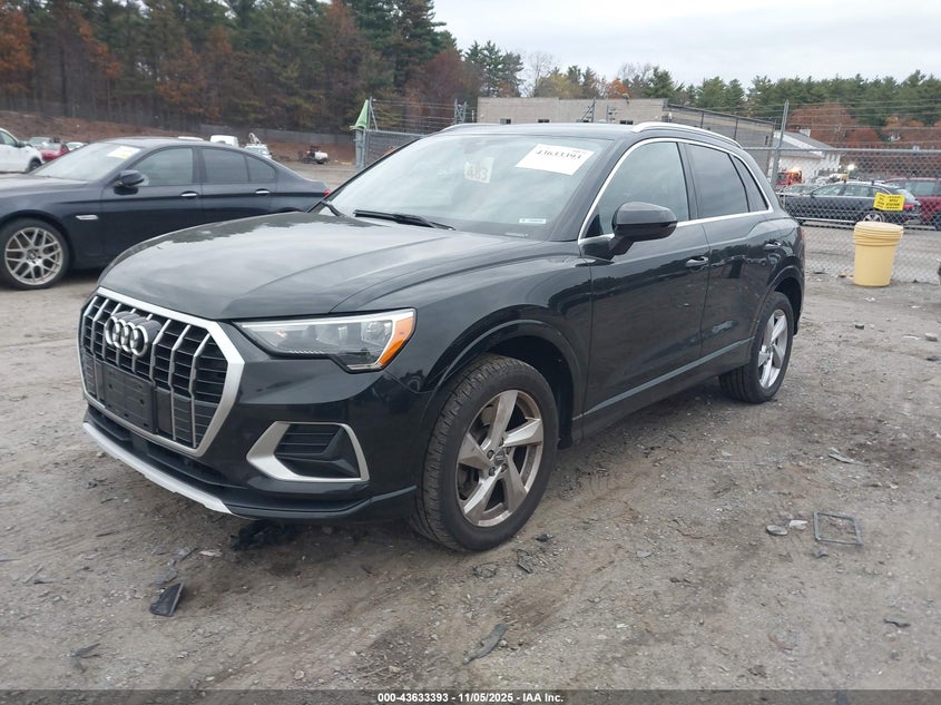 2020 Audi Q3 Premium 45 Tfsi Quattro Tiptronic VIN: WA1AECF31L1025927 Lot: 43633393