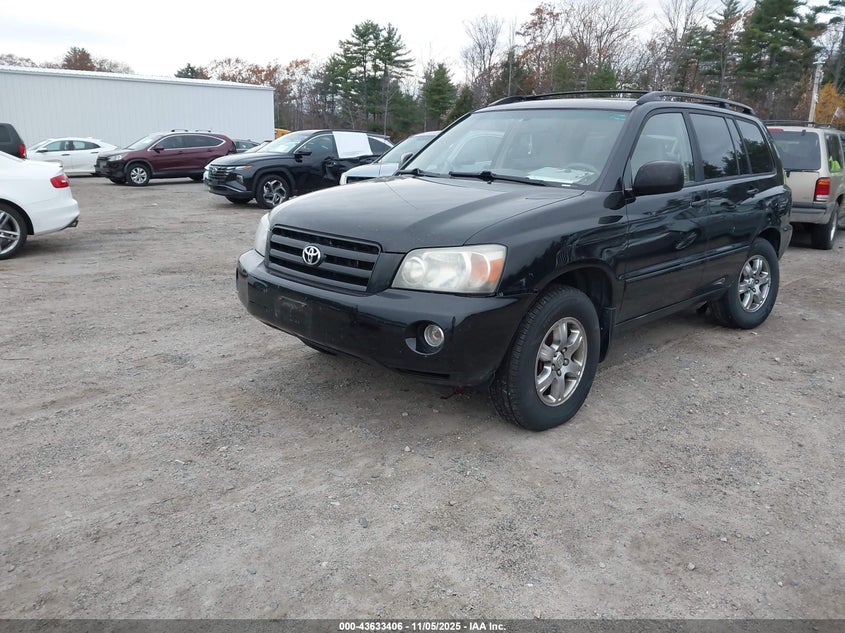 2004 Toyota Highlander V6 VIN: JTEEP21A940051535 Lot: 43633406