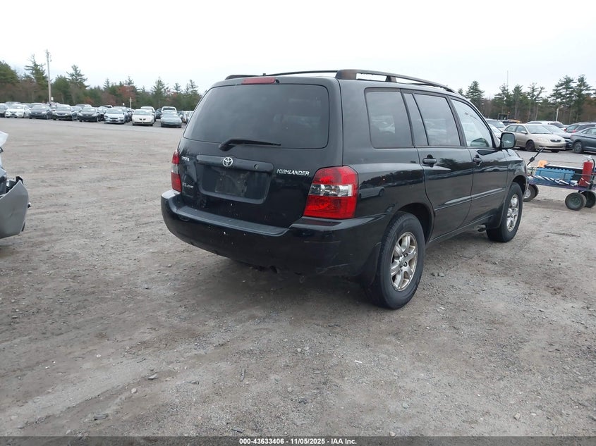 2004 Toyota Highlander V6 VIN: JTEEP21A940051535 Lot: 43633406