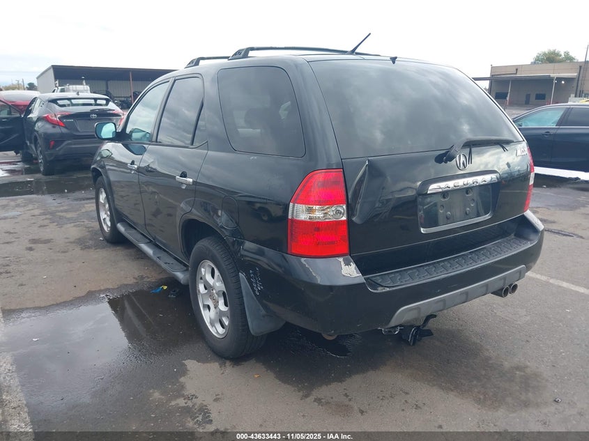2002 Acura Mdx Touring VIN: 2HNYD18602H507754 Lot: 43633443