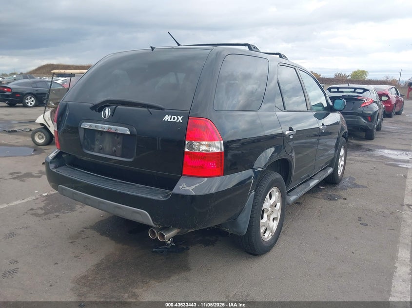 2002 Acura Mdx Touring VIN: 2HNYD18602H507754 Lot: 43633443