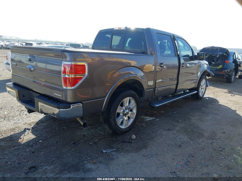 2013 FORD F-150 LARIAT 1FTFW1CF0DKG06584