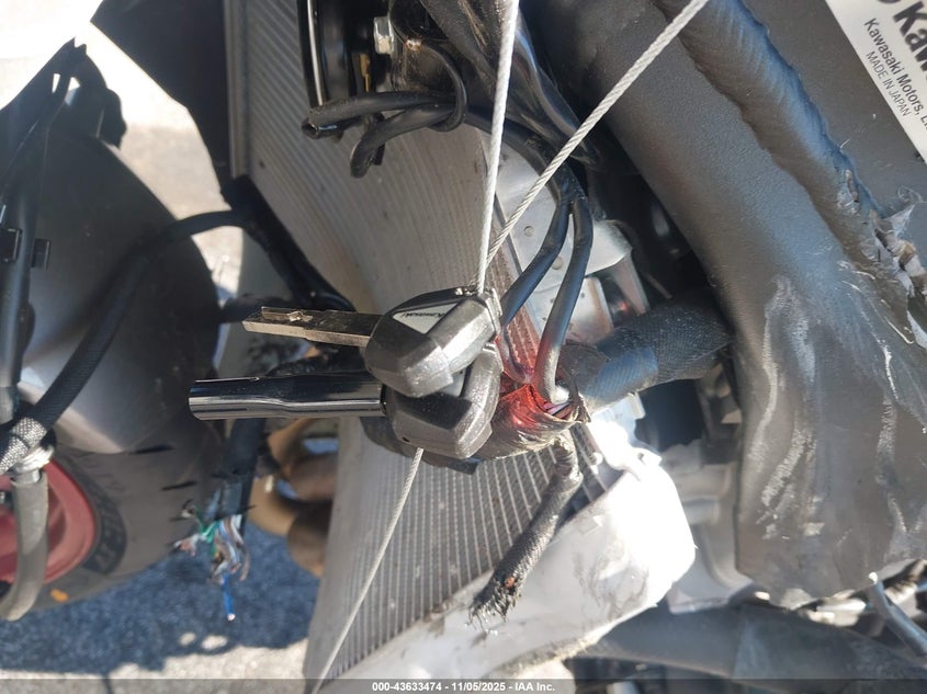 2025 Kawasaki Zx636 K VIN: JKBZXJK12SA009283 Lot: 43633474