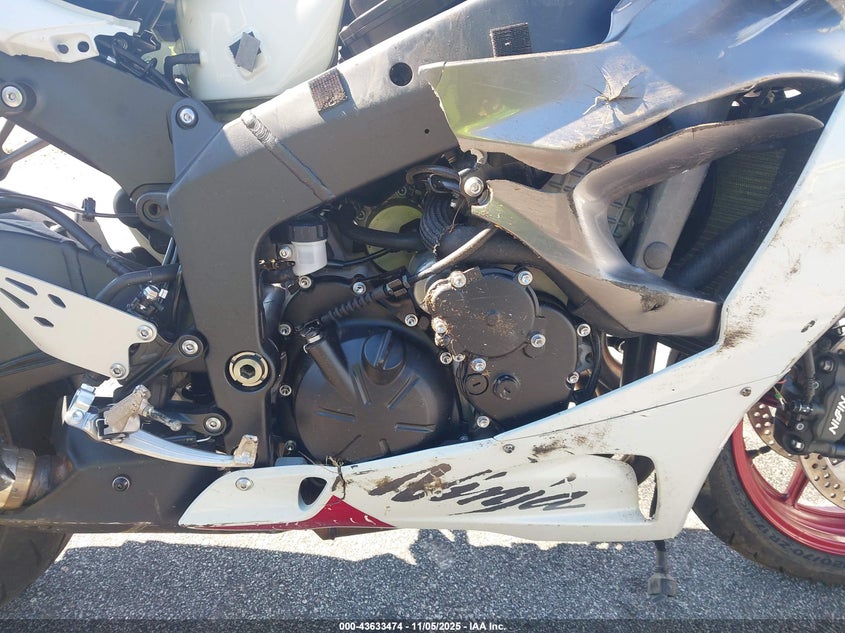 2025 Kawasaki Zx636 K VIN: JKBZXJK12SA009283 Lot: 43633474