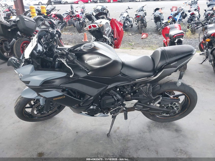 2023 Kawasaki Ex650 R VIN: ML5EXER19PDA83910 Lot: 43633479