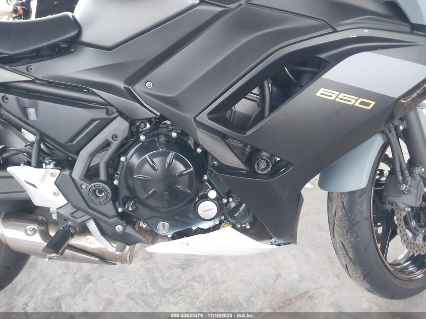 2023 Kawasaki Ex650 R VIN: ML5EXER19PDA83910 Lot: 43633479