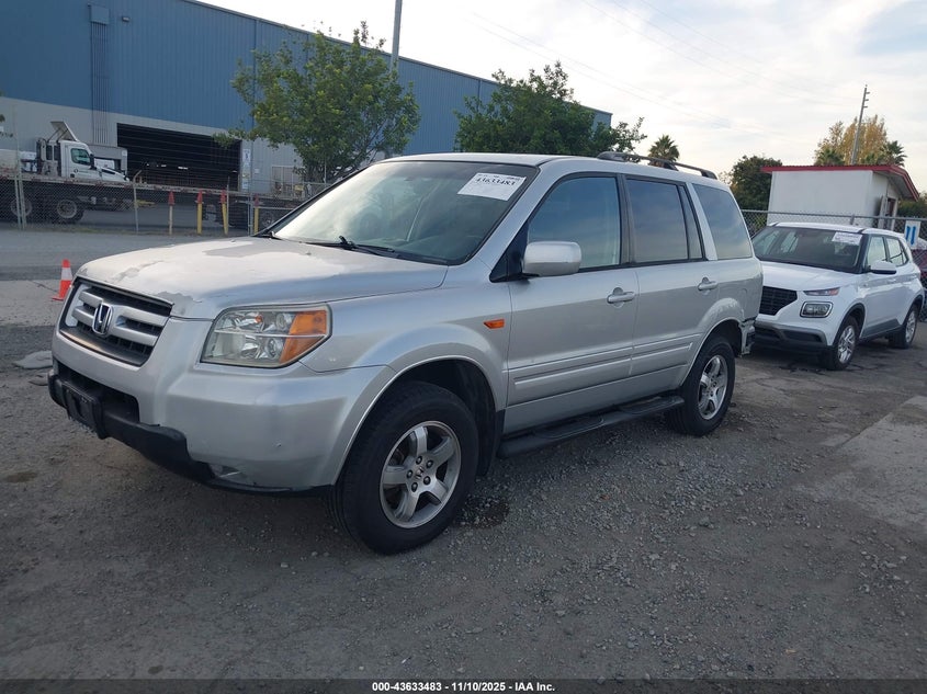 2HKYF18566H558647 2006 HONDA PILOT photo no. 2