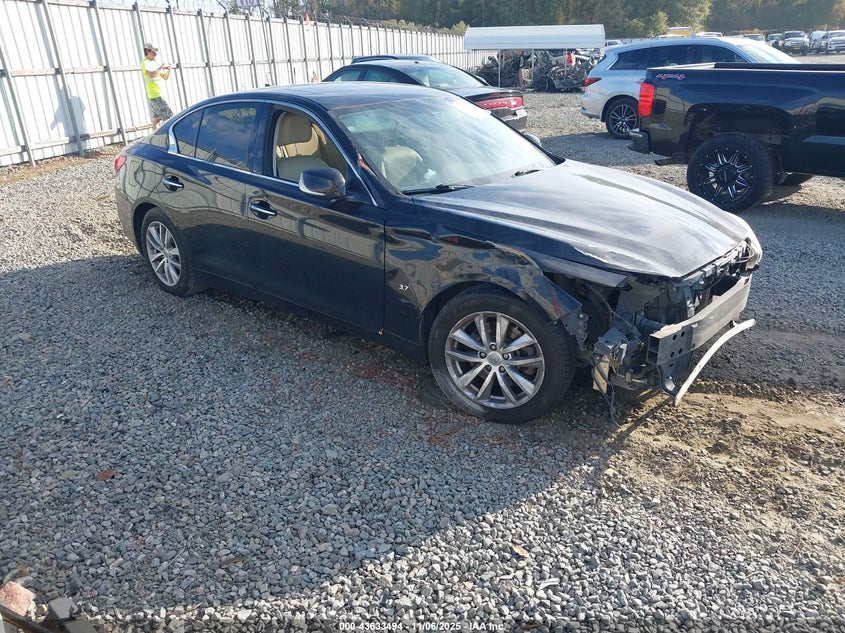 2015 Infiniti Q50 Premium/Sport VIN: JN1BV7AP5FM335838 Lot: 43633494