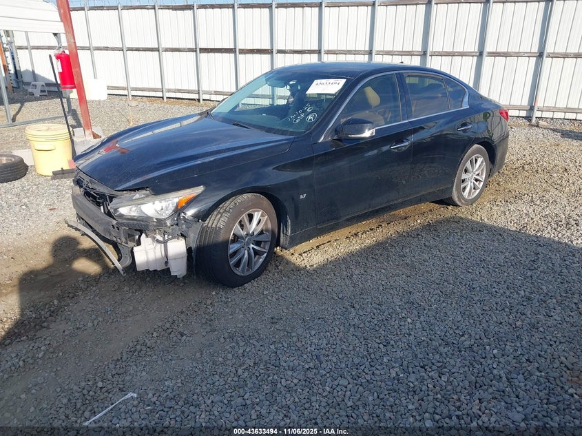 2015 Infiniti Q50 Premium/Sport VIN: JN1BV7AP5FM335838 Lot: 43633494