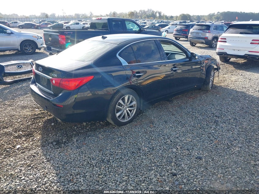 2015 Infiniti Q50 Premium/Sport VIN: JN1BV7AP5FM335838 Lot: 43633494