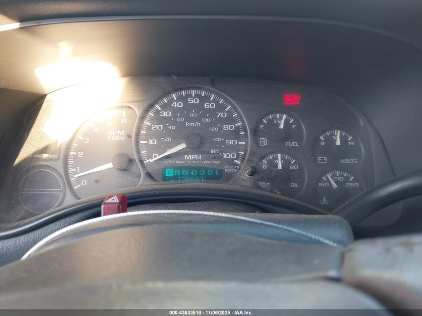 2002 GMC Sierra 1500Hd Sle VIN: 1GTGK13U52F177964 Lot: 43633518