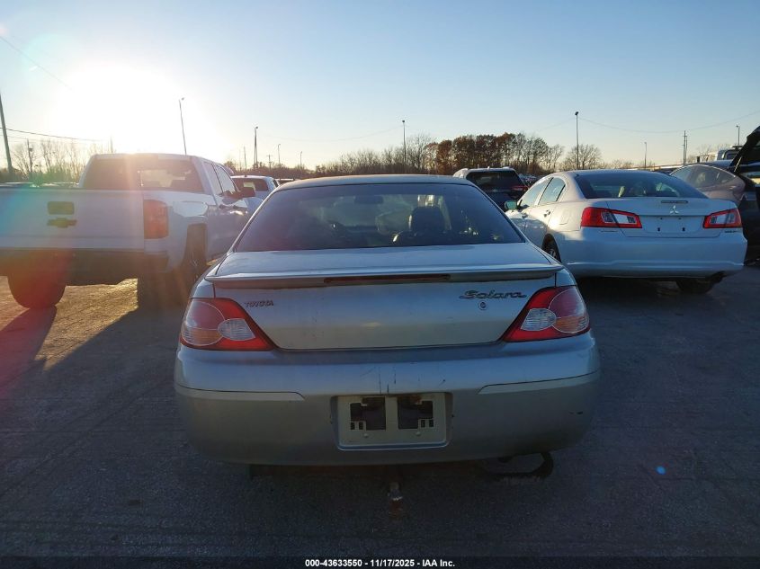 2002 Toyota Camry Solara Se V6 VIN: 2T1CF22P22C576358 Lot: 43633550
