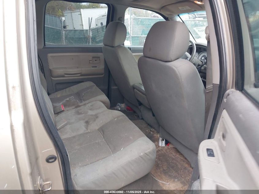 2005 Dodge Dakota Slt VIN: 1D7HE48N75S166187 Lot: 43633560