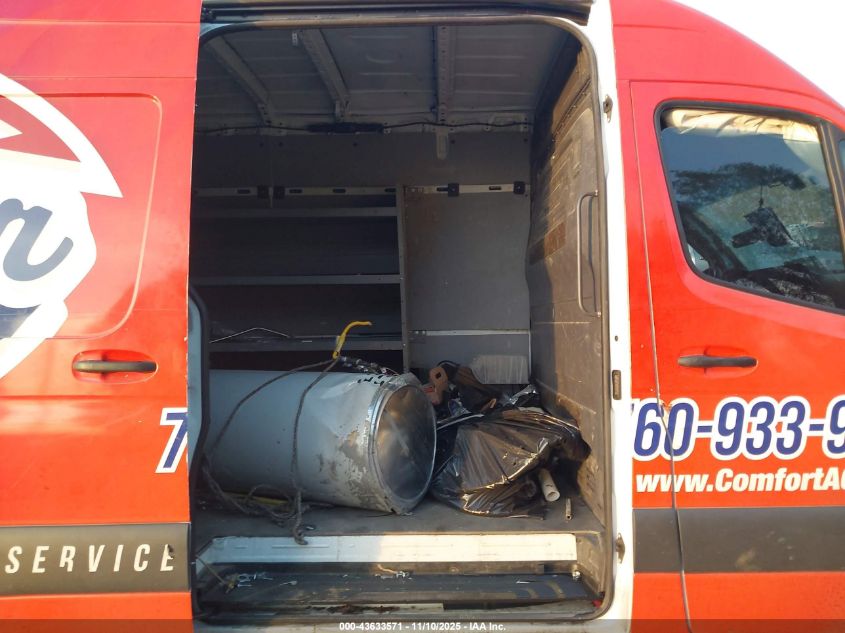 2024 Mercedes-Benz Sprinter 2500 High Roof 4-Cyl Diesel VIN: W1Y4KCHY2RT166633 Lot: 43633571