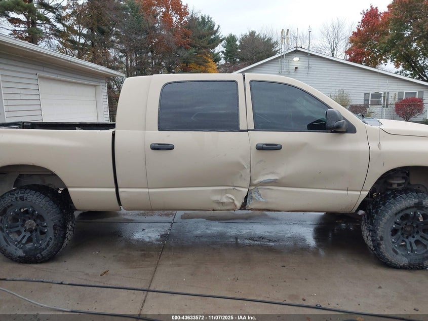 2006 Dodge Ram 2500 Slt VIN: 3D7KS29D46G158582 Lot: 43633572