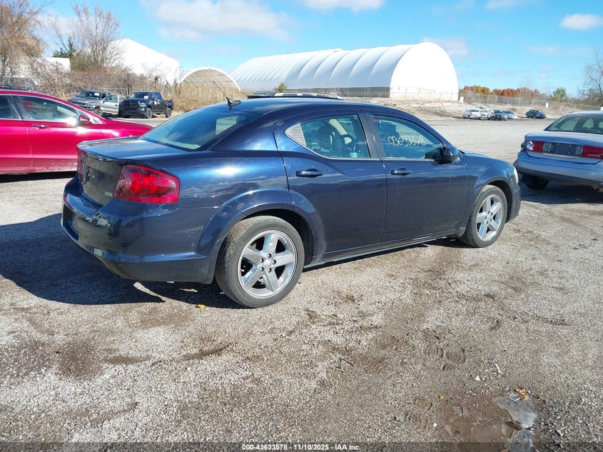 Vin: 1b3bd2fg4bn546398, lot: 44128708, dodge avenger lux 20114