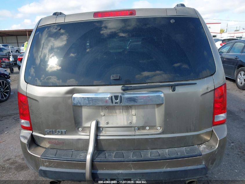 2009 Honda Pilot Ex VIN: 5FNYF38469B020178 Lot: 43633589