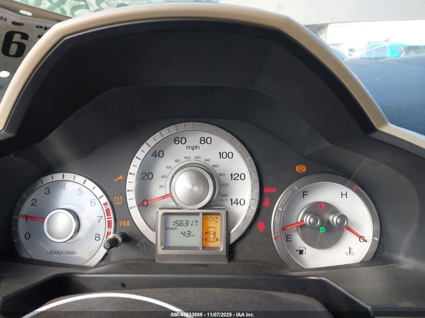 2009 Honda Pilot Ex VIN: 5FNYF38469B020178 Lot: 43633589