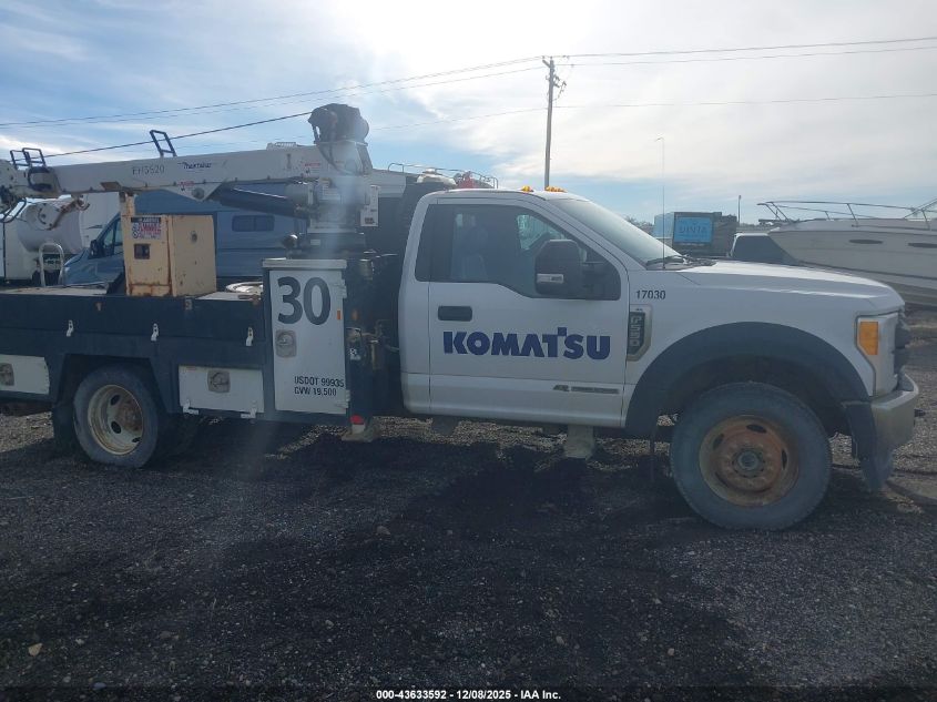 2017 Ford F-550 Chassis Xl VIN: 1FDUF5HT3HDA03910 Lot: 43633592