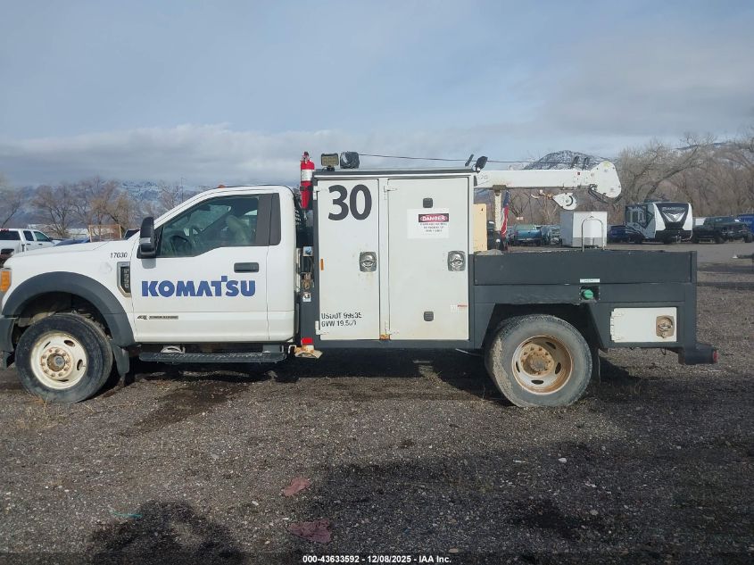 2017 Ford F-550 Chassis Xl VIN: 1FDUF5HT3HDA03910 Lot: 43633592