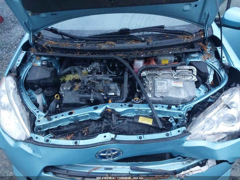 2014 Toyota Prius C Two VIN: JTDKDTB34E1059012 Lot: 43633614