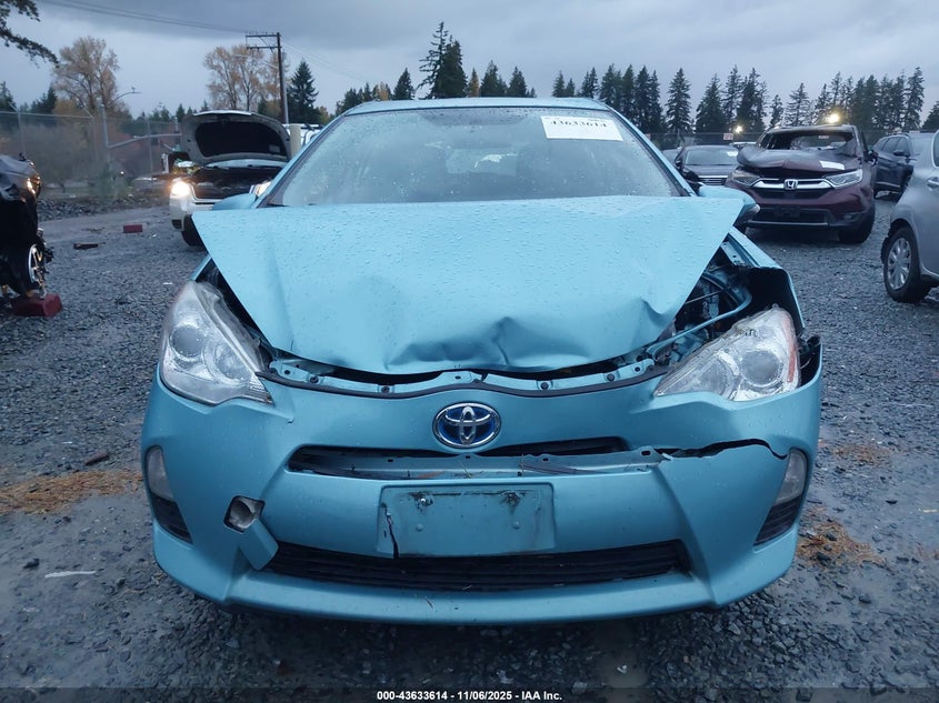 2014 Toyota Prius C Two VIN: JTDKDTB34E1059012 Lot: 43633614