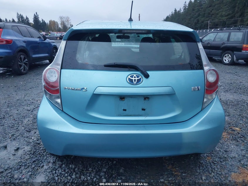 2014 Toyota Prius C Two VIN: JTDKDTB34E1059012 Lot: 43633614