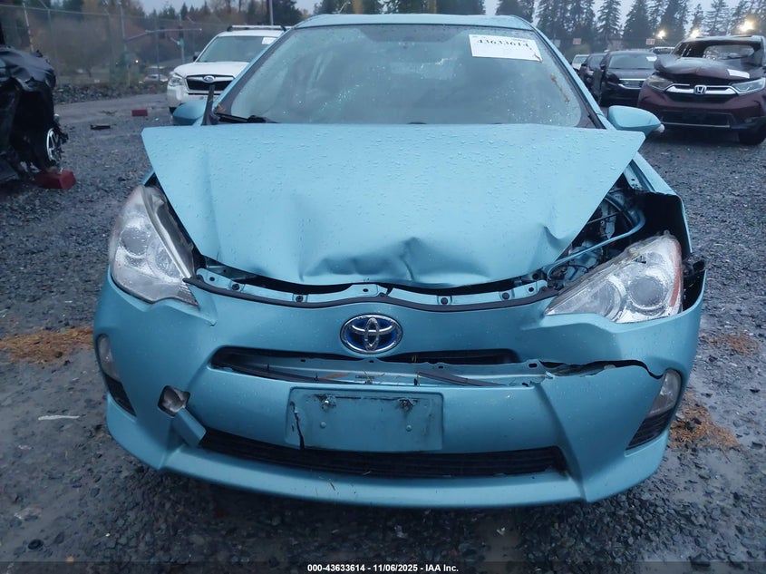 2014 Toyota Prius C Two VIN: JTDKDTB34E1059012 Lot: 43633614