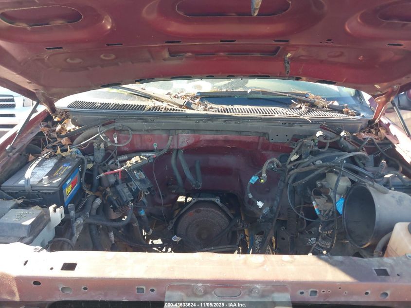 1997 Ford F-150 Lariat/Xl/Xlt VIN: 1FTDX18W8VND12119 Lot: 43633624