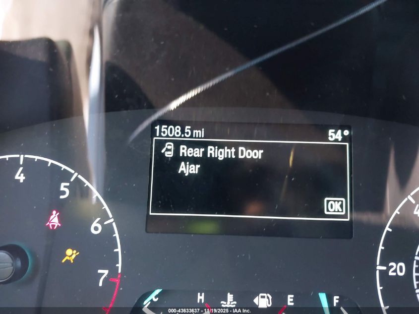 2025 Ford Transit-250 VIN: 1FTBR1C85SKA01092 Lot: 43633637