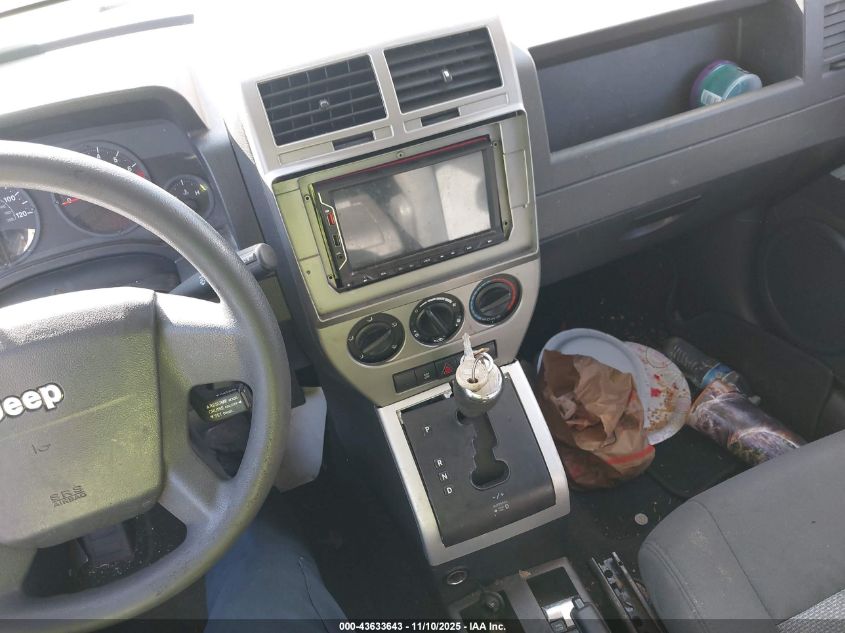 2008 Jeep Compass Sport VIN: 1J8FF47W18D632240 Lot: 43633643