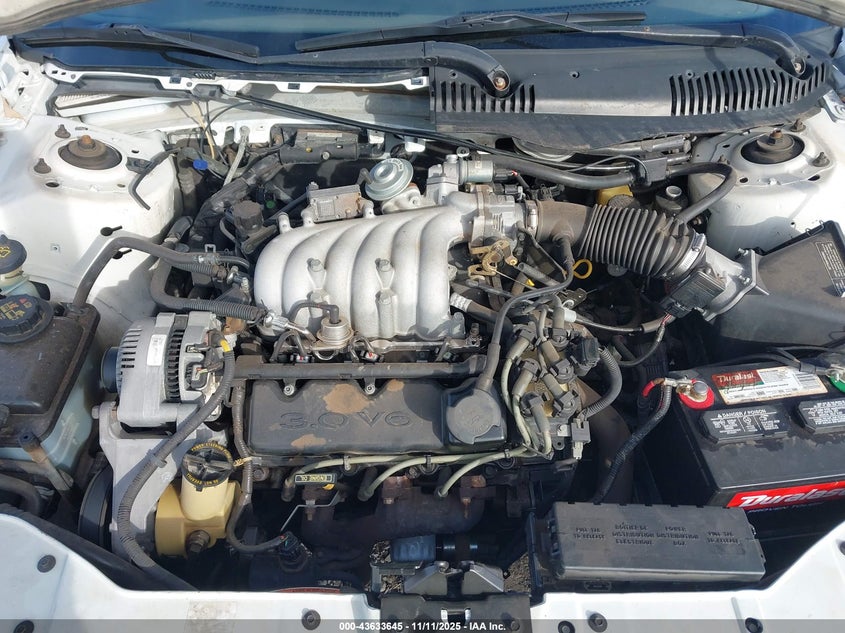 1996 Ford Taurus Gl VIN: 1FALP52U3TG166939 Lot: 43633645