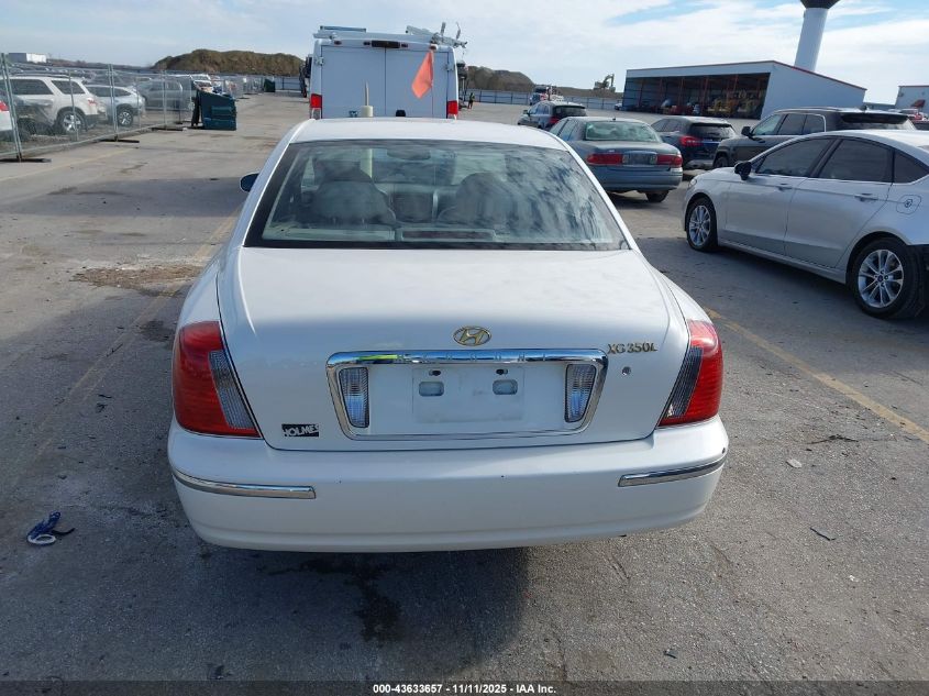 2004 Hyundai Xg350 L VIN: KMHFU45E24A328655 Lot: 43633657