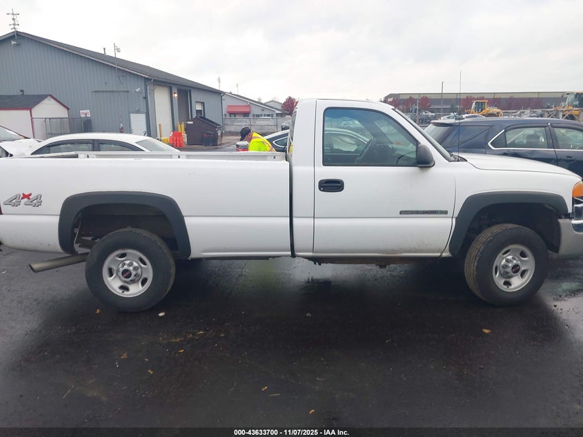2003 GMC Sierra 2500Hd Work Truck VIN: 1GTHK24U23E285491 Lot: 43633700