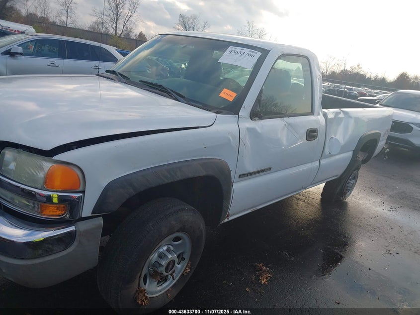 2003 GMC Sierra 2500Hd Work Truck VIN: 1GTHK24U23E285491 Lot: 43633700