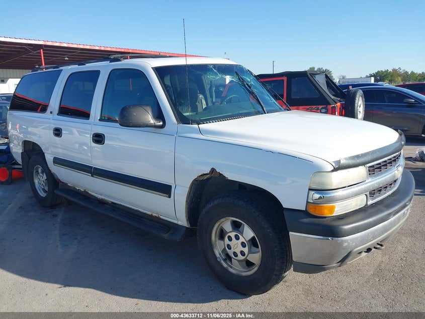 2001 Chevrolet Suburban 1500 Ls VIN: 1GNFK16T71J301802 Lot: 43633712