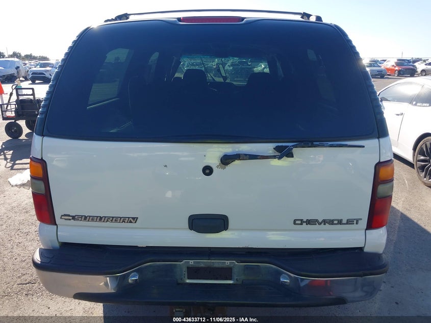 2001 Chevrolet Suburban 1500 Ls VIN: 1GNFK16T71J301802 Lot: 43633712