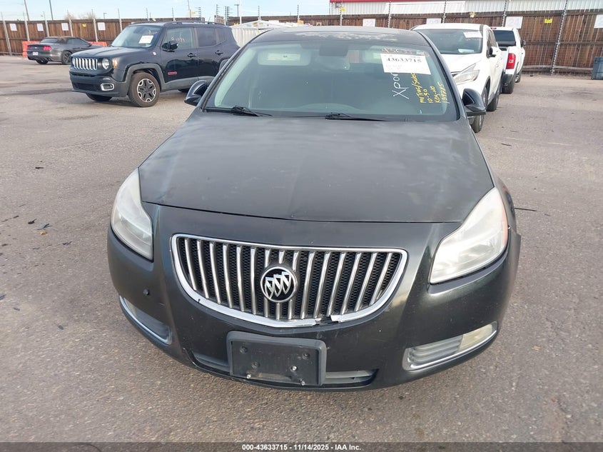 2011 Buick Regal Cxl Russelsheim VIN: W04GP5EC7B1139785 Lot: 43633715
