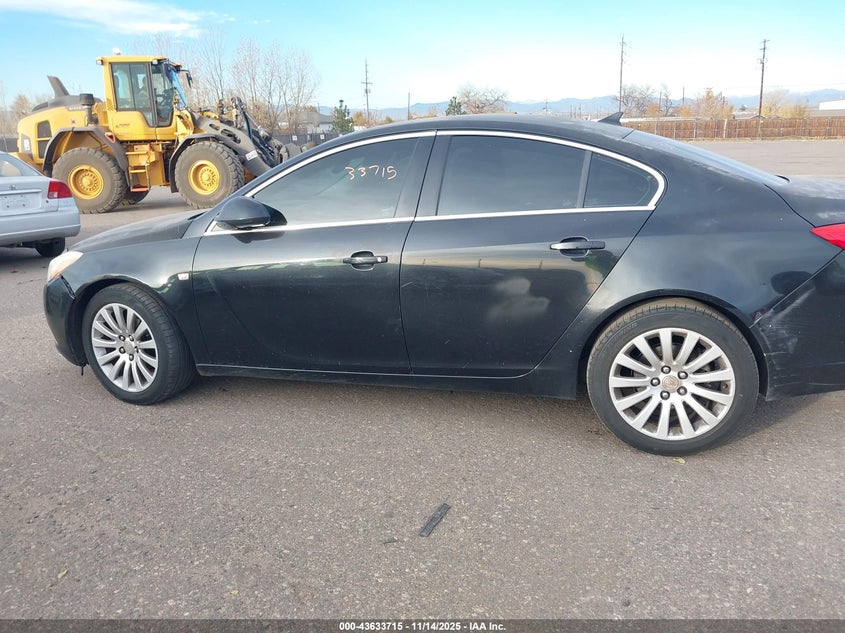 2011 Buick Regal Cxl Russelsheim VIN: W04GP5EC7B1139785 Lot: 43633715