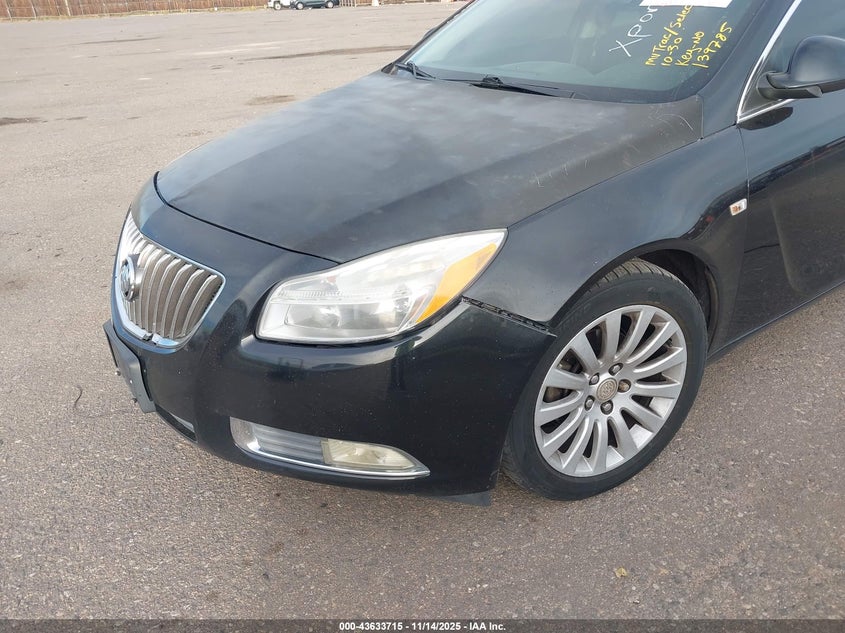 2011 Buick Regal Cxl Russelsheim VIN: W04GP5EC7B1139785 Lot: 43633715