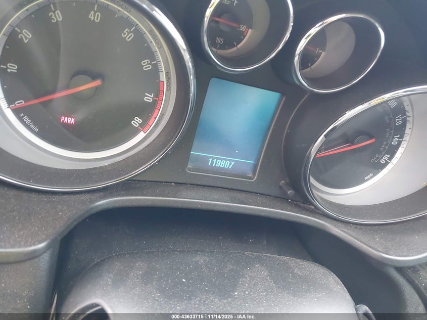 2011 Buick Regal Cxl Russelsheim VIN: W04GP5EC7B1139785 Lot: 43633715